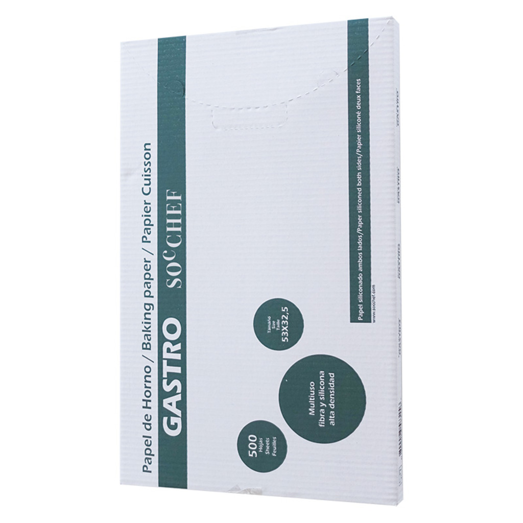 PAPEL DE HORNO GASTRO 41g 53x32.5cm 500 UN